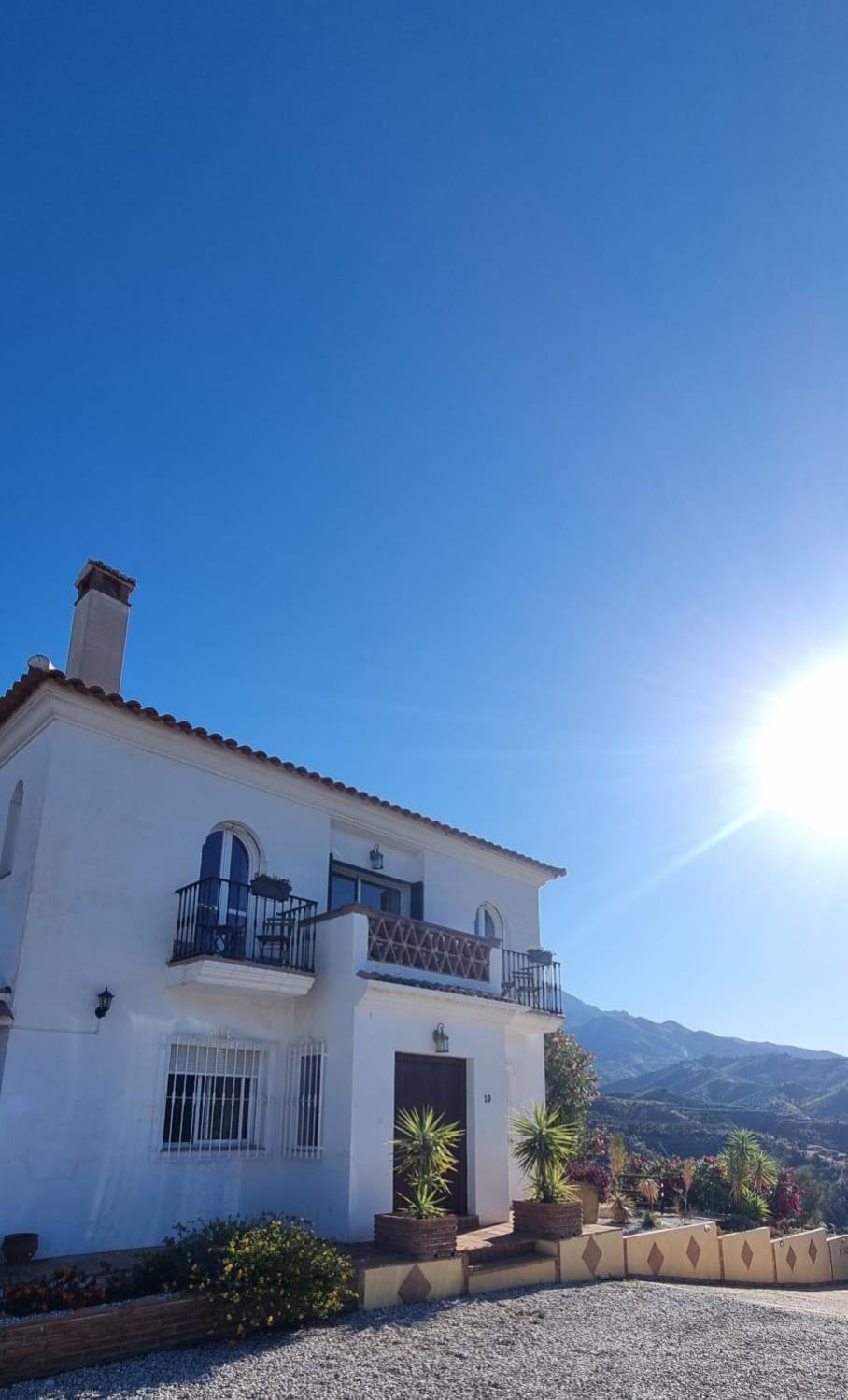 La Vista Vinuela Acomodação com café da manhã Exterior foto