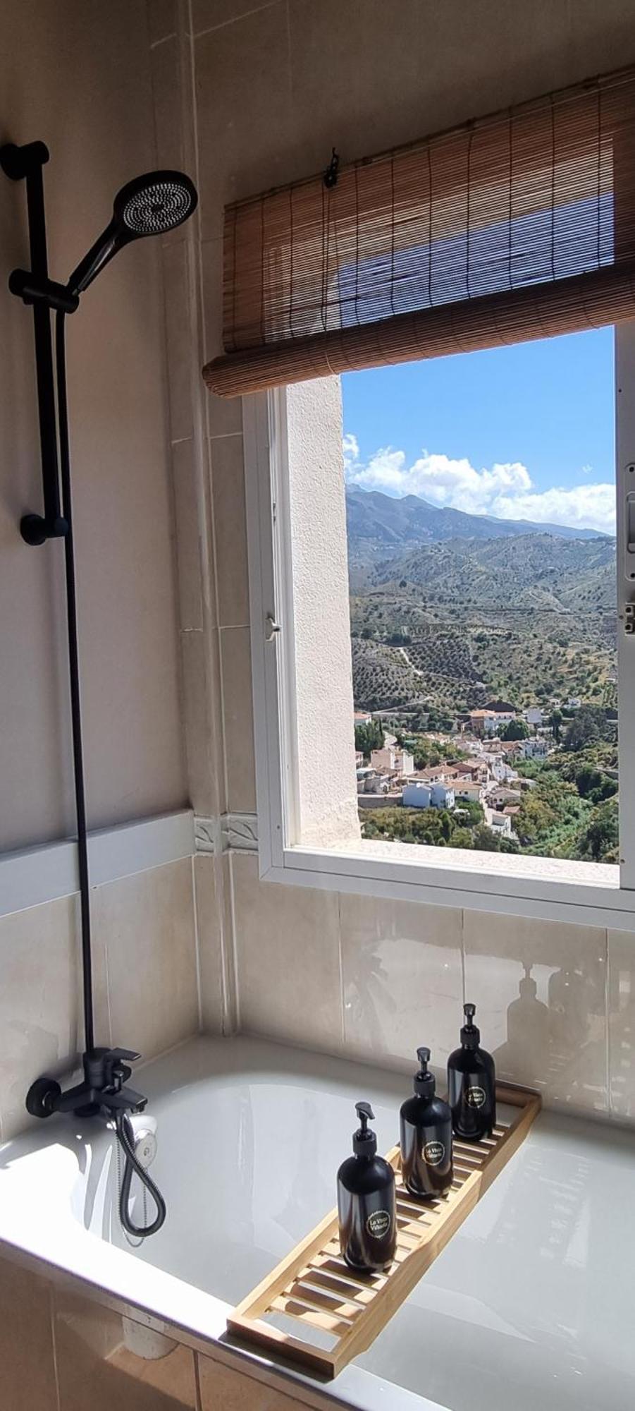 La Vista Vinuela Acomodação com café da manhã Exterior foto